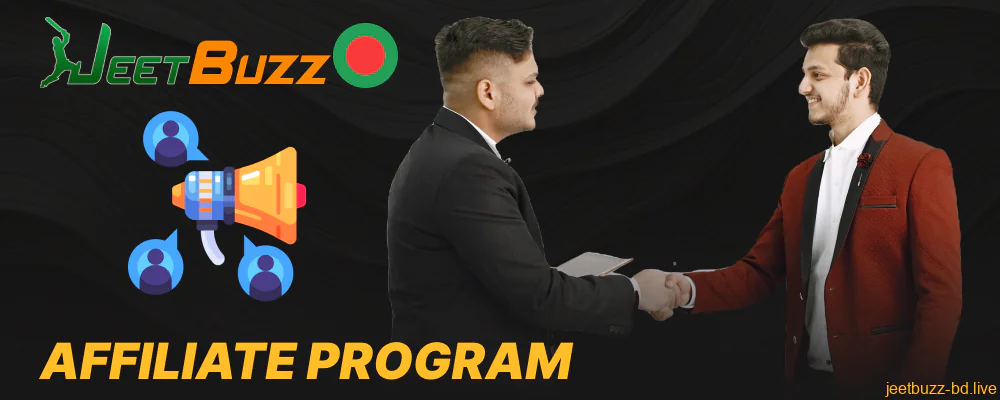 Jeetbuzz affiliate program for players from Bangladesh